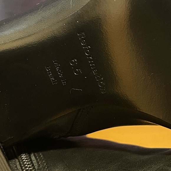 Reformation Nylah Nappa Knee Boot - Picture 12 of 12